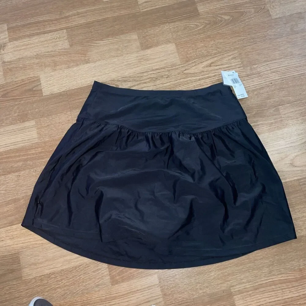 Raisins CurveTrendy Plus Size Bravo Tummy-Control Swim Skirt Size 18W NWT $54 - Picture 2 of 6